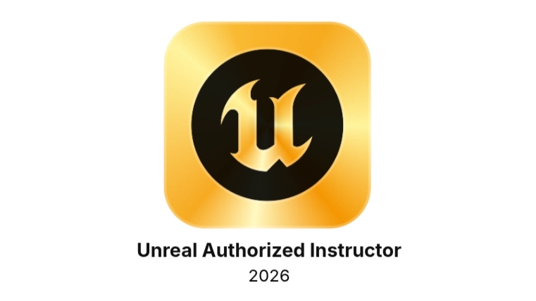 代表 向井 秀哉 Unreal Authorized Instructor 認定