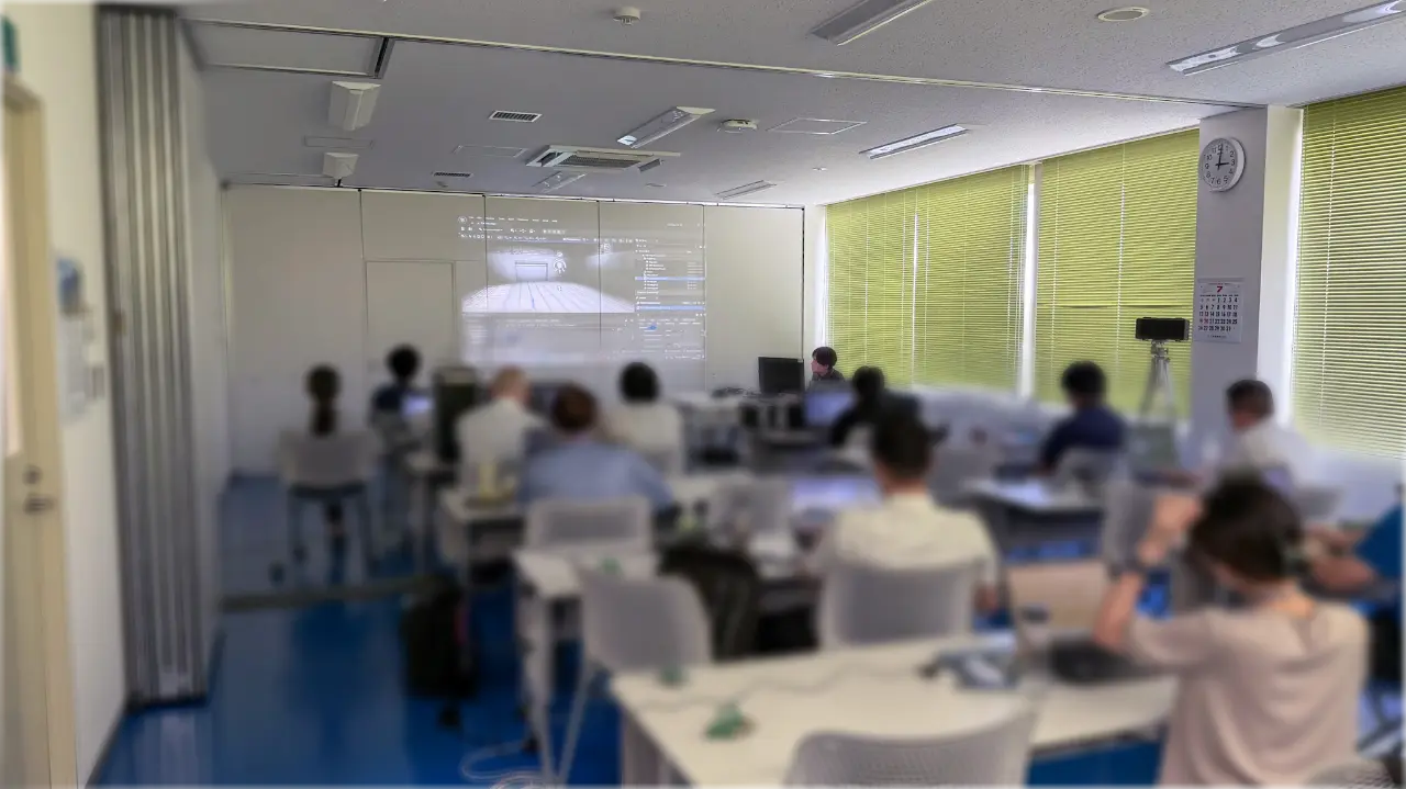 IHI検査計測 様向けUE5トレーニングの様子1
