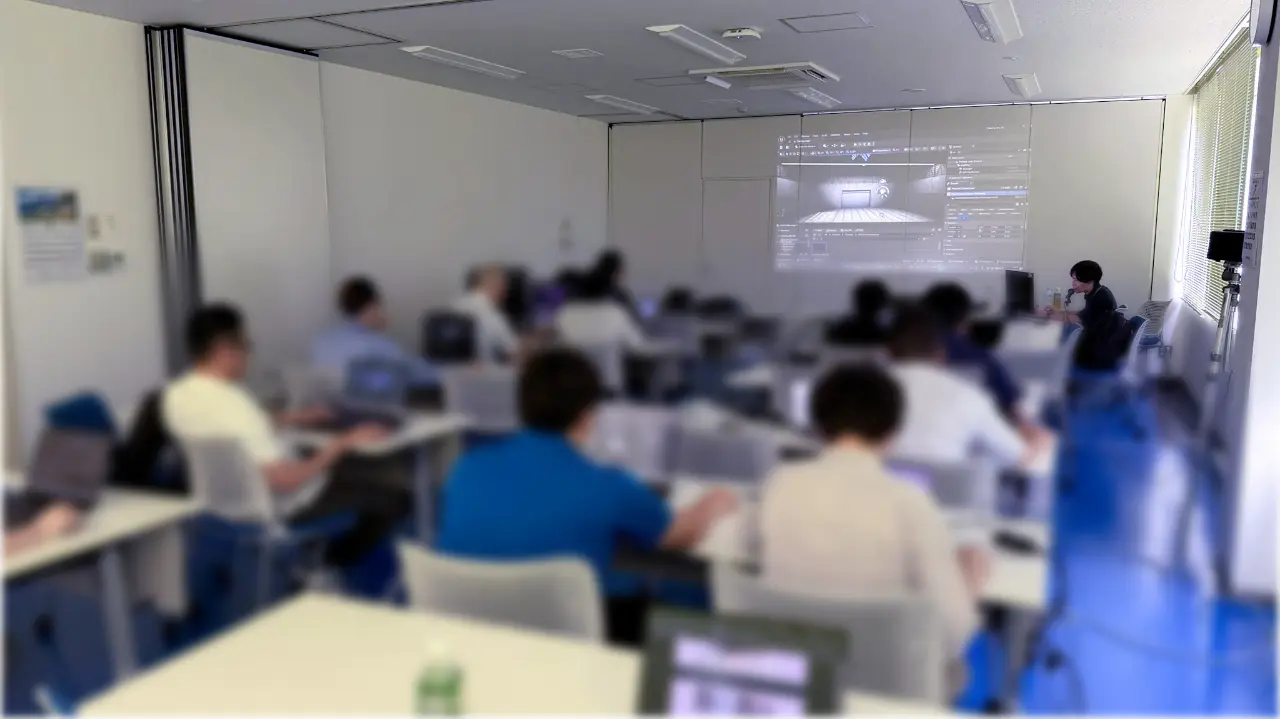 IHI検査計測 様向けUE5トレーニングの様子2
